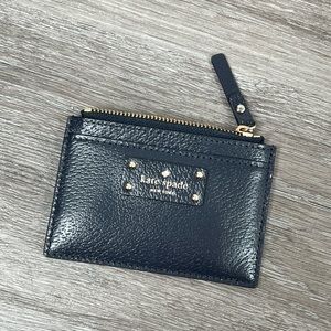 Navy Blue Kate Spade Card Wallet
